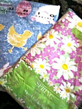 Easter/Spring Vinyl Tablecoths, $8.00ea